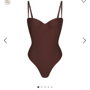 SKIMS Body Underwire Thong Bodysuit